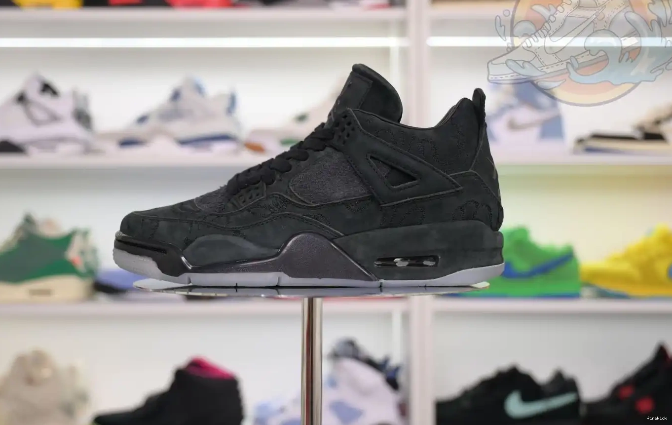 Jordan Jordan 4 Air kaws black 0705